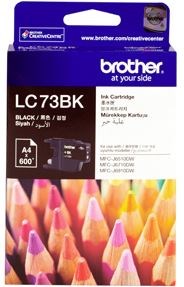 Brother LC73BK Black Ink Cartridge - NZDEPOT