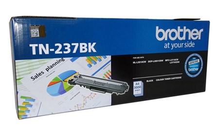 Brother TN-237BK Black High Yield Toner Cartridge - NZDEPOT