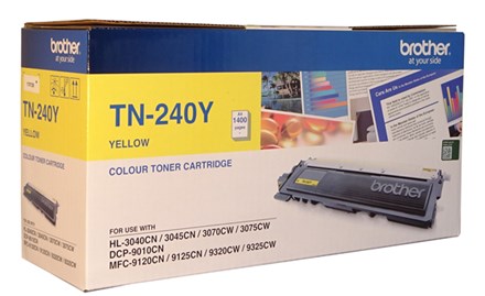 Brother Tn-240Y Yellow Toner - Nzdepot