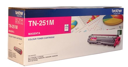 Brother TN-251M Magenta Toner - NZDEPOT