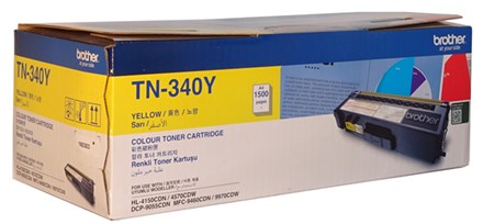 Brother TN-340Y Yellow Toner - NZDEPOT