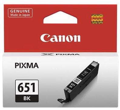 Canon Cli651Bk Black Ink Cartridge - Nzdepot