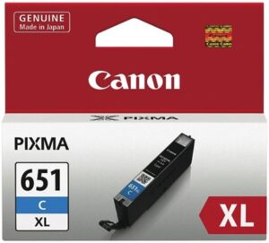 Canon CLI651XLC Cyan High Yield Ink Cartridge NZ DEPOT