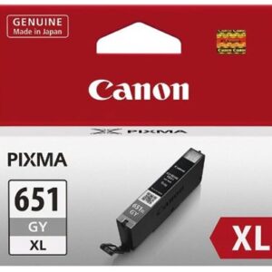 Canon CLI651XLGY Grey High Yield Ink Cartridge - NZDEPOT