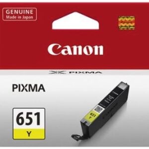 Canon CLI651Y Yellow Ink Cartridge - NZDEPOT