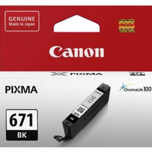 Canon CLI671BK Black Ink Cartridge - NZDEPOT