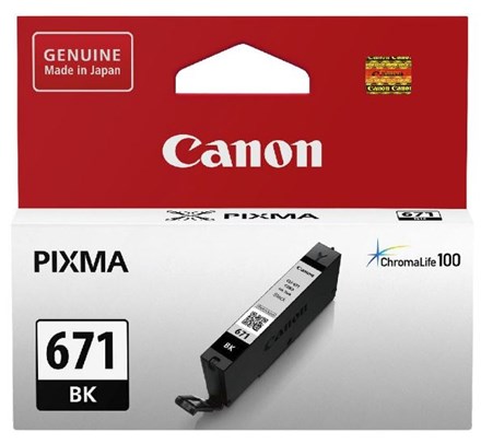 Canon CLI671BK Black Ink Cartridge - NZDEPOT