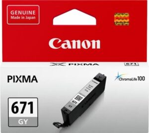 Canon CLI671GY Grey Ink Cartridge NZ DEPOT