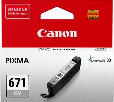 Canon CLI671GY Grey Ink Cartridge - NZDEPOT