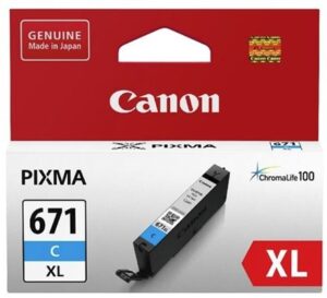 Canon CLI671XLC Cyan High Yield Ink Cartridge NZ DEPOT