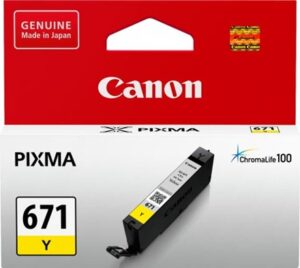 Canon CLI671Y Yellow Ink Cartridge NZ DEPOT