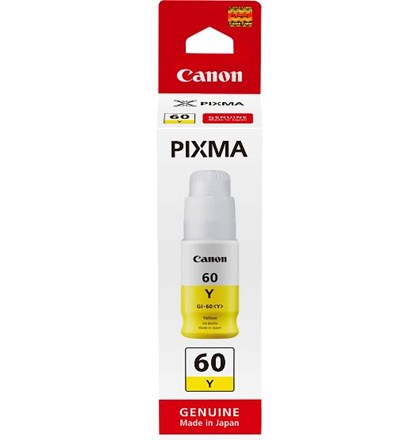 Canon GI60Y Yellow Pixma Endurance Ink Bottle - NZDEPOT