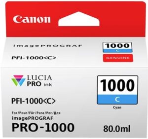 Canon PFI 1000C Cyan Ink Tank NZ DEPOT