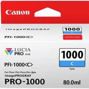 Canon PFI-1000C Cyan Ink Tank - NZDEPOT