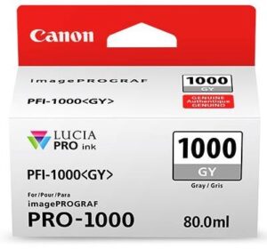 Canon PFI 1000GY Grey Ink Tank NZ DEPOT