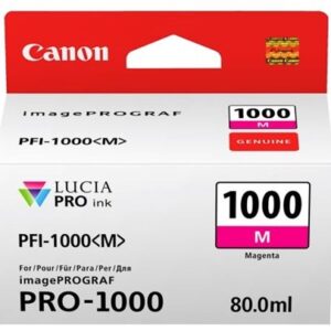 Canon PFI-1000M Magenta Ink Tank - NZDEPOT