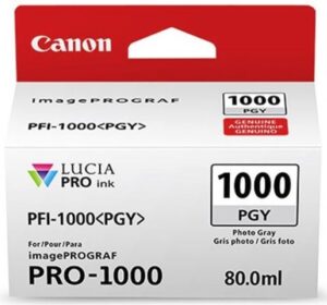 Canon PFI 1000PGY Photo Grey Ink Tank NZ DEPOT