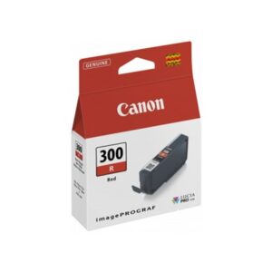 Canon PFI-300R Red Ink Cartridge - NZDEPOT