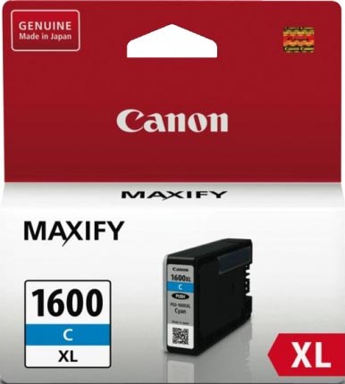 Canon PGI1600XLC Cyan High Yield Ink Cartridge - NZDEPOT