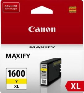 Canon PGI1600XLY Yellow High Yield Ink Cartridge NZ DEPOT