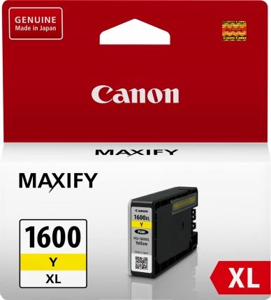 Canon PGI1600XLY Yellow High Yield Ink Cartridge - NZDEPOT