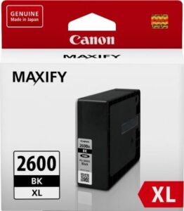 Canon PGI2600XLBK Black High Yield Ink Cartridge NZ DEPOT