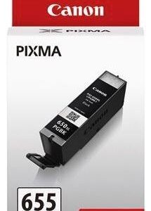 Canon PGI655XXLBK Black Extra High Yield Ink Cartridge - NZDEPOT