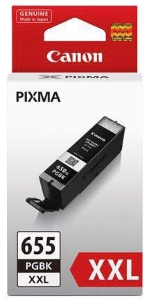 Canon PGI655XXLBK Black Extra High Yield Ink Cartridge - NZDEPOT