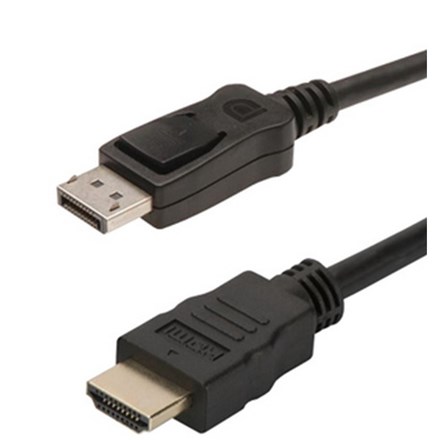 Digitus DisplayPort Source (M) to HDMI Display (M) 2m Monitor Cable - NZDEPOT