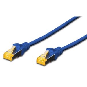 Digitus S-FTP CAT6A Patch Lead - 0.5M Blue - NZDEPOT