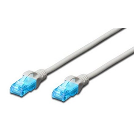 Digitus UTP CAT5e Patch Lead - 0.5M Grey - NZDEPOT