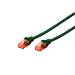 Digitus UTP CAT6 Patch Lead - 0.75M Green - NZDEPOT