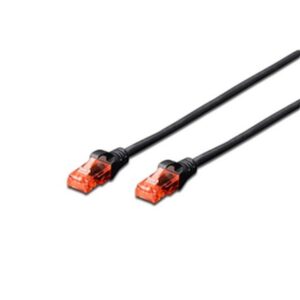 Digitus UTP CAT6 Patch Lead - 1.5M Black - NZDEPOT