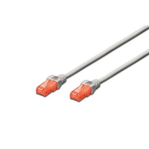 Digitus UTP CAT6 Patch Lead - 1.5M Grey - NZDEPOT