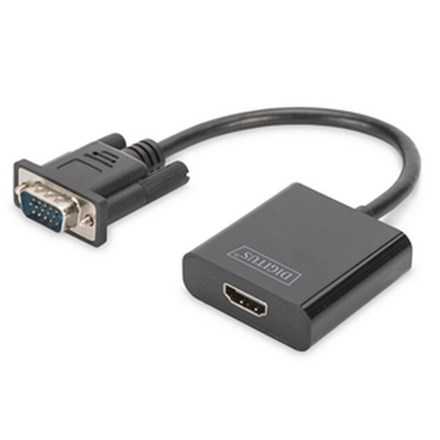 Digitus VGA to HDMI Video Adapter Full HD + Audio .15m - NZDEPOT