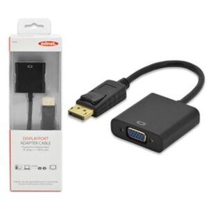 Ednet DisplayPort (M) to VGA (F) Adapter Cable - NZDEPOT