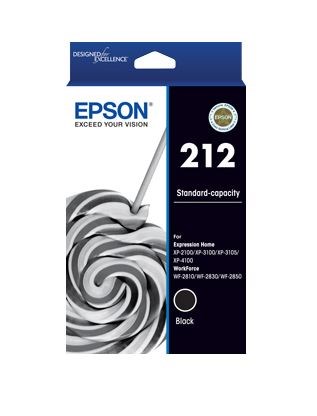 Epson 212 Black Ink Cartridge - NZDEPOT