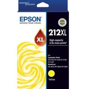 Epson 212XL Yellow High Yield Ink Cartridge - NZDEPOT