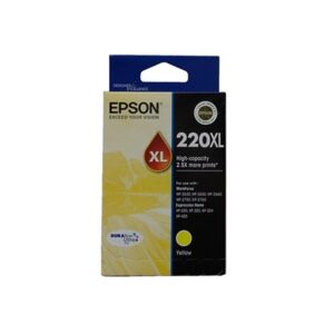 Epson 220XL Yellow High Yield Ink Cartridge NZ DEPOT