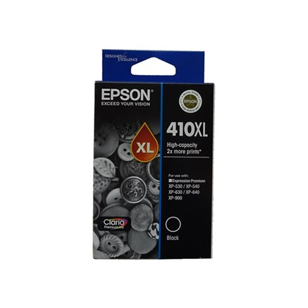 Epson 410XL Black High Yield Ink Cartridge - NZDEPOT