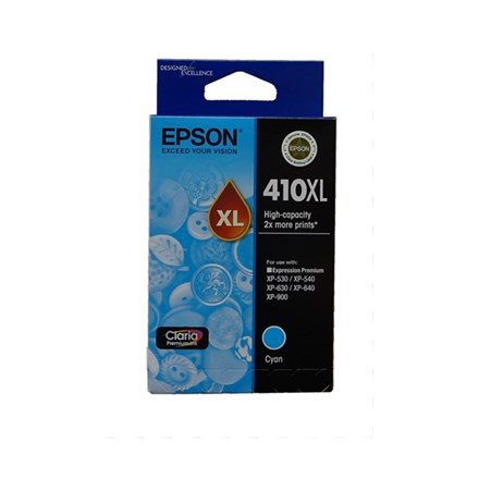 Epson 410XL Cyan High Yield Ink Cartridge - NZDEPOT