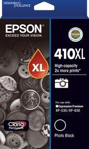 Epson 410XL Photo Black High Yield Ink Cartridge - NZDEPOT