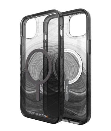 Gear4 Milan Snap Case - iPhone 14 - FG Black Swirl - NZDEPOT