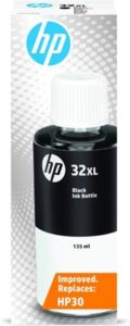 HP 32XL Black Ink Bottle 135ml NZ DEPOT