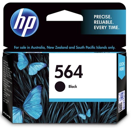 HP 564 Black Ink Cartridge - NZDEPOT