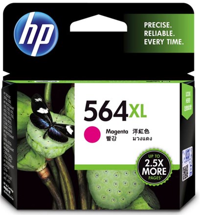 HP 564XL High Yield Magenta Ink Cartridge - NZDEPOT