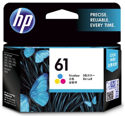 Hp 61 Tri-Colour Ink Cartridge - Nzdepot