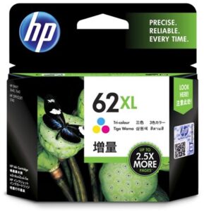 HP 62XL Tri Colour High Yield Ink Cartridge NZ DEPOT