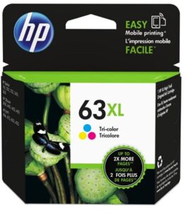 HP 63XL Tri Colour High Yield Ink Cartridge NZ DEPOT