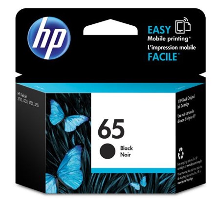 HP 65 Black Ink Cartridge - NZDEPOT